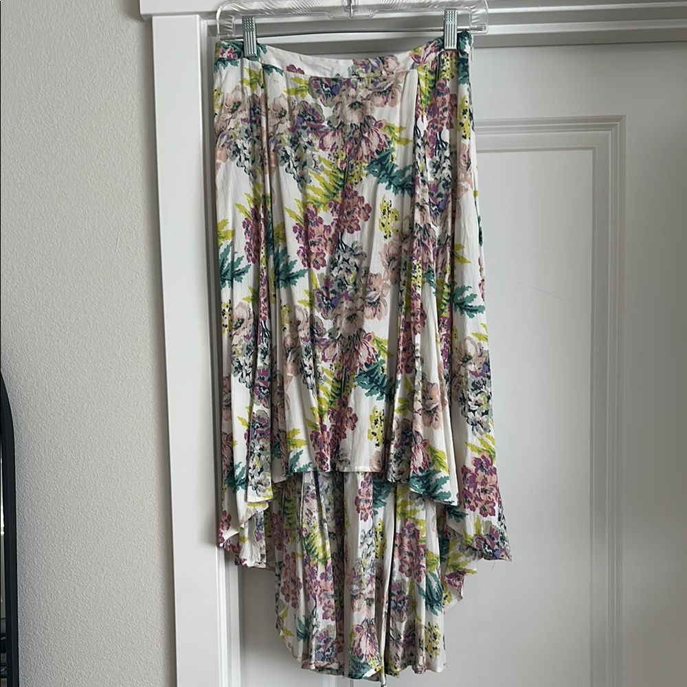 Kimchi Blue Pink and Purple Maxi A-Line Skirt